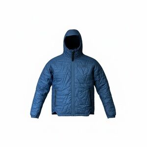 Adidas Terrex Primeblue Insulated Jacket Mens Large Blue Hooded Full Zip